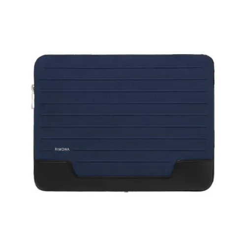 RIMOWA Never Still Холст с Full GRAIN LEATHER Сумка для ноутбука Мужская Морской синий