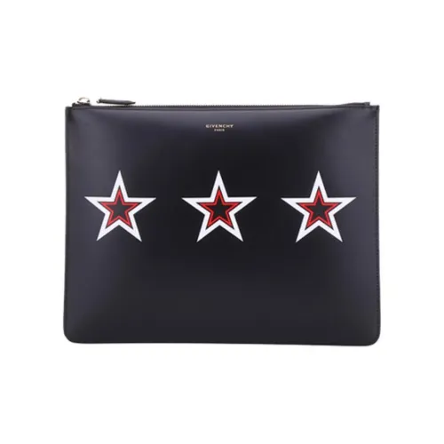 Givenchy Клатч из коровьей кожи унисекс черный