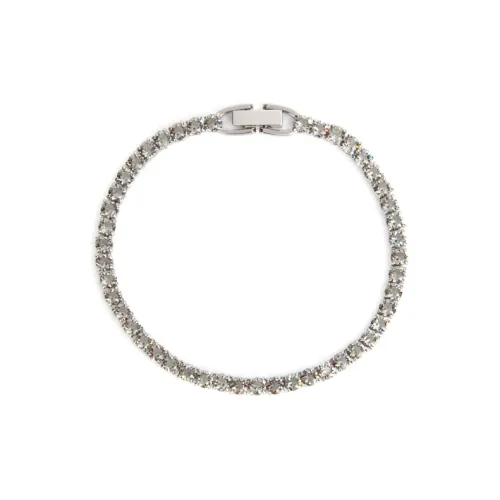 Swarovski Rhodium-Plated Bracelets Женское Серебро