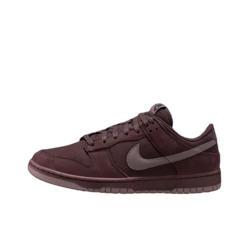Nike Dunk Премиум 'Бургундский Crush' Slip-resistant Abrasion-resistant Low Top Скейтборд Кроссовки Мужские Copper