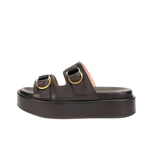 PINKO Повседневные тапочки женские черные