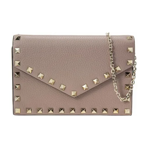 Valentino Клатч из коровьей кожи сумка через плечо обычный женский розовый