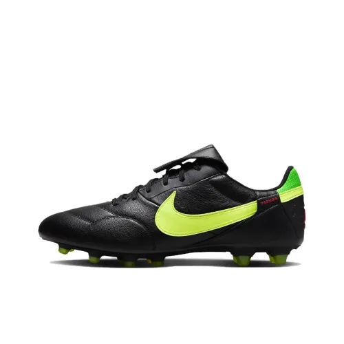 Nike Premier 3 Футбольные бутсы Низкие Черные Зеленые Унисекс