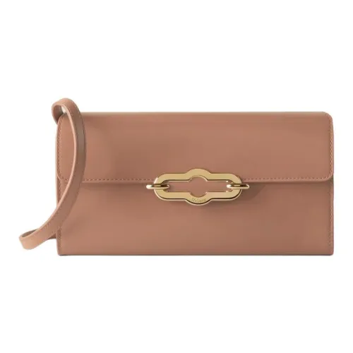 Mulberry Телячья кожа Сумка через плечо Кошелек Женские Норково-коричневый