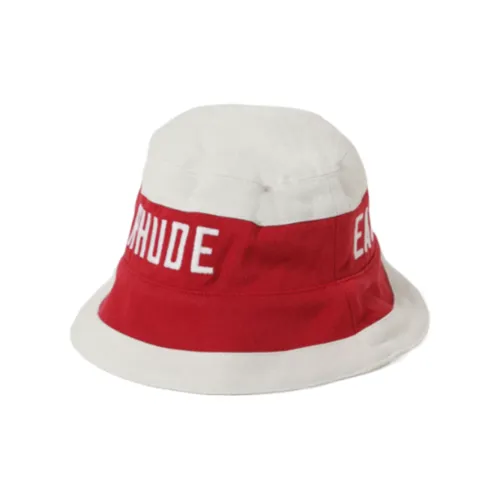 RHUDE Cotton Bucket Hats Мужской Красный