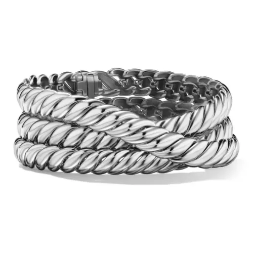 David Yurman Серебряный Браслеты Женские Серебряный