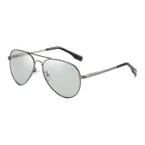 Серый оправа с поляризованными фотохромными линзами