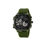 Армейский зеленый - Силиконовая резина Полоска