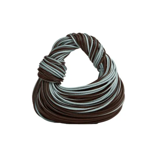 Bottega Veneta Jodie Коровья кожа Овчина Сумка Мини Женская Светло-коричневый Утиный синий