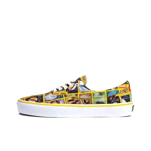 VANS Era National Geographic Low Top Скейтборд Кроссовки Unisex Gold