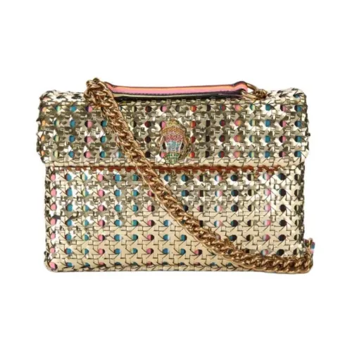 Kurt Geiger London Текстиль Сумка через плечо Женская Золотая