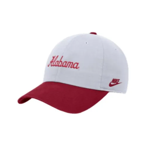 Nike Хлопковые кепки унисекс красного цвета