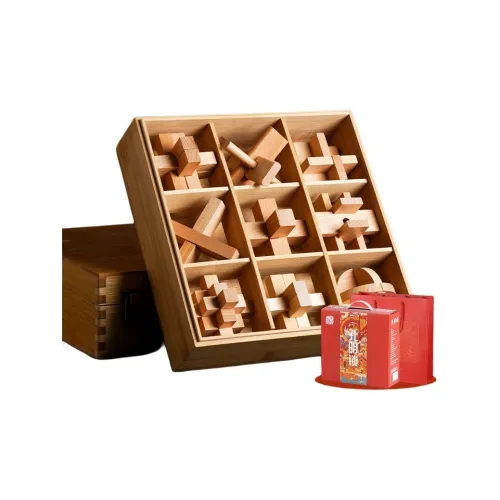 Lezhi by me Kongming Замок Rulang Замок Умные Китайские Модные Тренды Игрушки