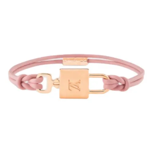 LOUIS VUITTON Кожа Наручные повязки Женские Розовый