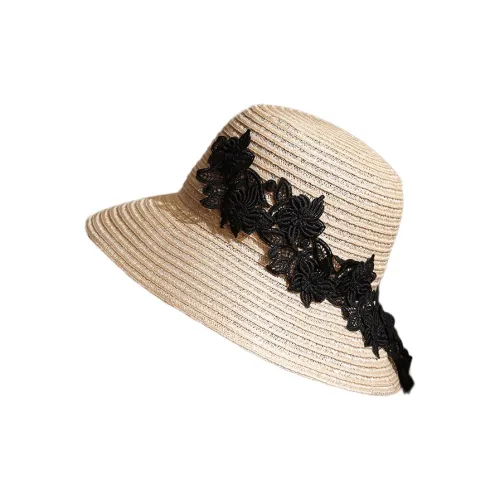 Mr Duck Linen Fabric Bucket Hats Women's