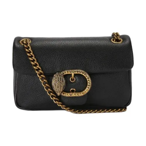 Kurt Geiger London Сумка через плечо из кожи маленькая сумка на плечо женская черная