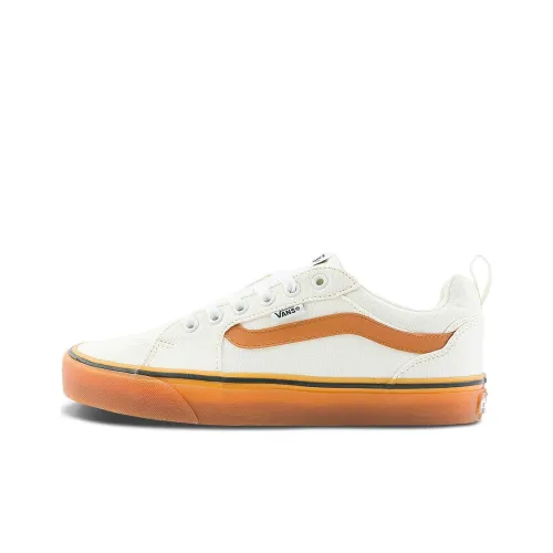 VANS Filmore Аbrasion Resistant Дышащие Низкие Кроссовки для Скейтбординга Мужские Молочно-белые