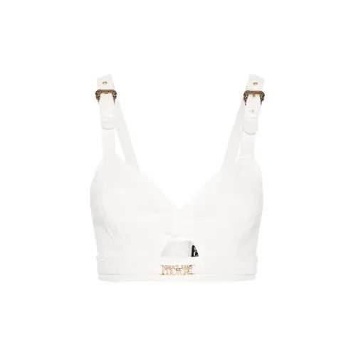 VERSACE JEANS COUTURE Экрю Женские Бюстгальтеры