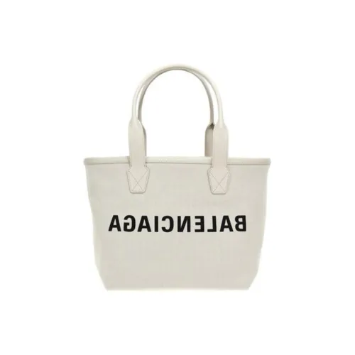 Balenciaga Сумка Tote из коровьей кожи сумка для покупок женская светлый умбра