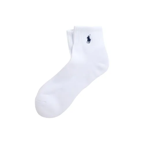 Polo Ralph Lauren SS24 Носки Crew Мужские 1 Пачка Белые