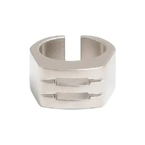 Rick Owens DRKSHDW Серьги из лата Мужской Серебряный