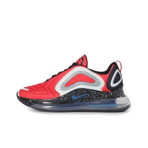 Nike Air Max 720 Low Топ Air Cushion Повседневные Беговые Кроссовки Унисекс Красный