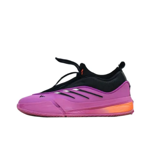 Adidas Dame 9 Баскетбольные кроссовки Низкие Топ Фиолетовые Черные Мужские