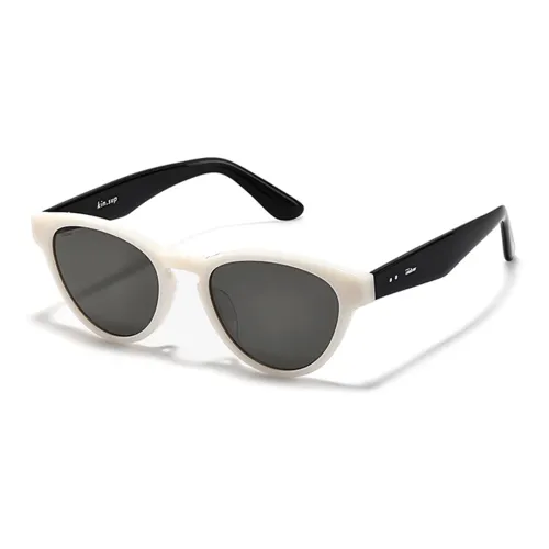 Fakeme Кошачий глаз Солнцезащитные очки Женские Черный белый