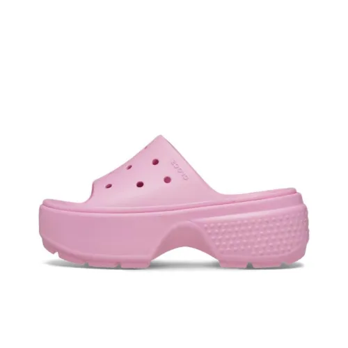 Crocs Слипоны Женские Розовые