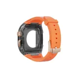 Черно-оранжевый