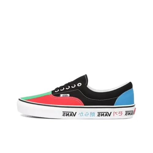 VANS Era Spirit Low Скейтборд Кроссовки Унисекс Черный Красный Зеленый