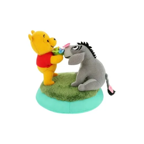 Disney Winnie Bear Ухо Цветочный дизайн Сценарий Орнамент Куклы Плюшевая кукла Трубы Высокие