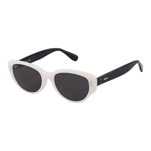 Fakeme Пластиковая оправа Кошачий глаз Солнцезащитные очки Женские Белые