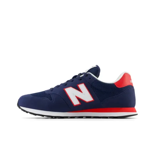 New Balance NB 500 Амортизация Износостойкий Низкий Топ Повседневные Беговые Кроссовки Унисекс Синий