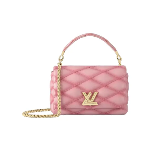 LOUIS VUITTON Сумка через плечо из овечьей кожи сумка среднего размера женская светло-розовая