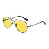 Серая оправа с поляризованными линзами для ночного видения