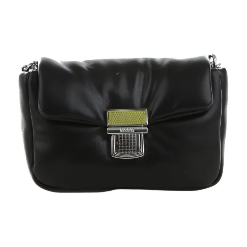 MSGM Полиэтилен Сумка через плечо Сумка на плечо Женская Черная