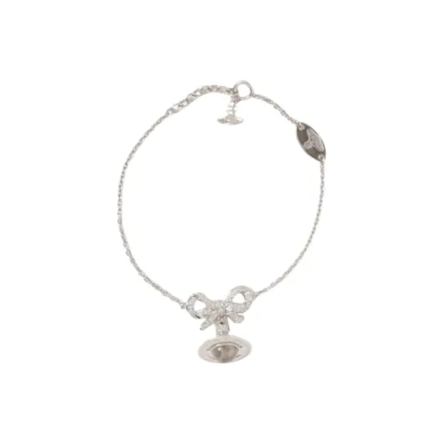 Vivienne Westwood Переработанный Серебряный Браслет Женский Серебряный