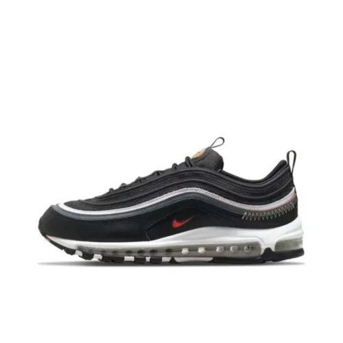Nike Air Max 97 Low Беговые кроссовки Мужские Черные