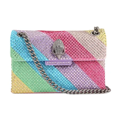 Kurt Geiger London Satin Сумка через плечо Мини Женская Радужная Многоцветная