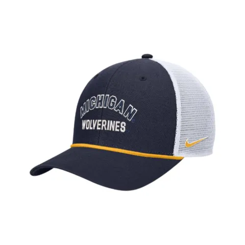 nike Полиэстер Кепки Унисекс Морской Синий