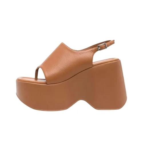 Vic Matie One Ремень Сандалии 11,5 см Женские Коричневый