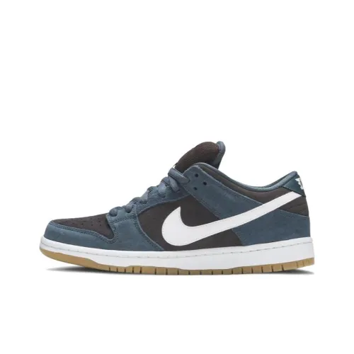Nike Dunk Pro SB Slip-Resistant Lightweight Low-Top Скейтборд Кроссовки Unisex Серый Синий Белый