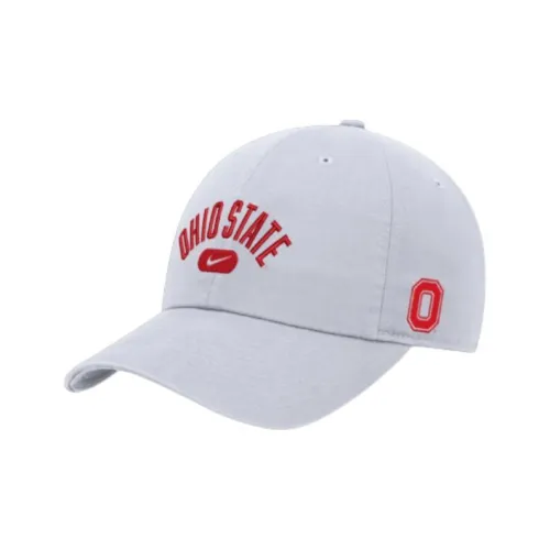 Nike Хлопковые кепки унисекс белые