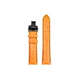 Оранжево-черный, нить черная, двойная застежка-бабочка