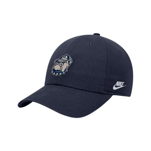 Nike Хлопковые кепки унисекс морского синего цвета