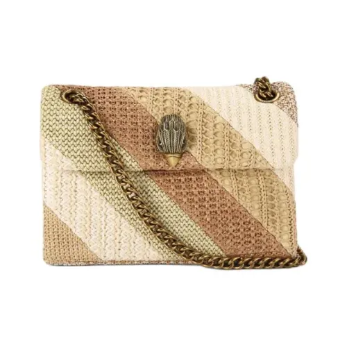 Kurt Geiger London Текстиль Сумка через плечо Мини Женская Коричневая