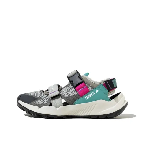 adidas TERREX Hydroterra Обувь для горных походов Светло-серый/Темно-серый/Озерно-голубой Унисекс