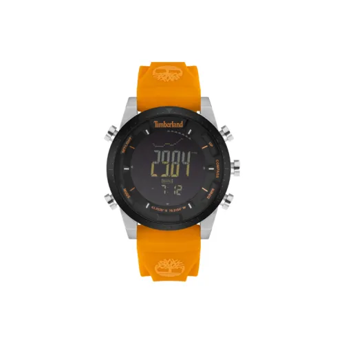 Timberland Кварцевый механизм силиконовый ремешок часы 45 мм мужские черный циферблат модель TDWGP2104706