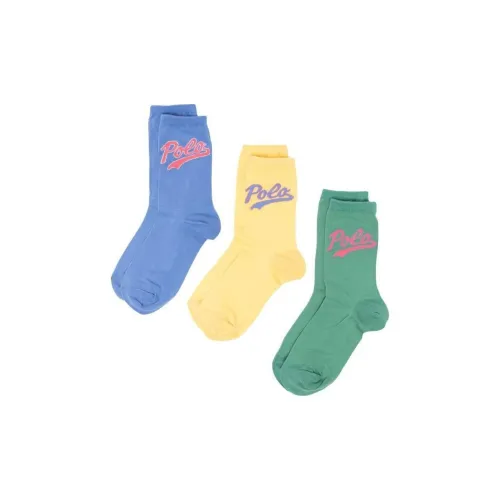 Polo Ralph Lauren Носки Crew Женские упаковка из 3 пар